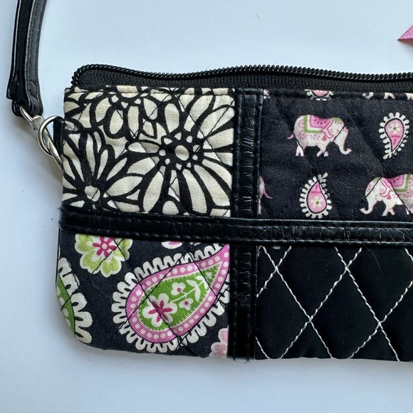 Vera Bradley Pink Elephants Wristlet - Picture 5 of 5